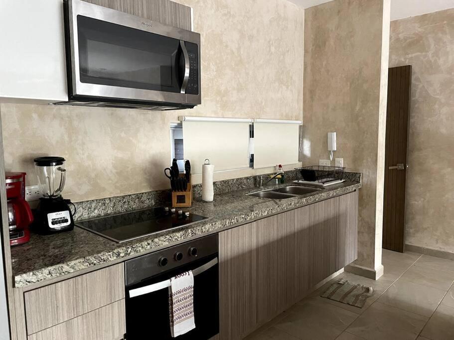 Departamento Dentro De Aldea Zama Daire Tulum Dış mekan fotoğraf