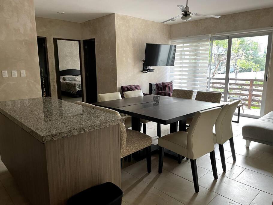 Departamento Dentro De Aldea Zama Daire Tulum Dış mekan fotoğraf